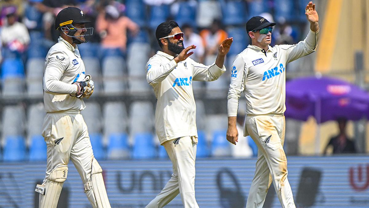 IND vs NZ 3rd Test: Ajaz’s six spins New Zealand to historic 3-0 clean sweep of India