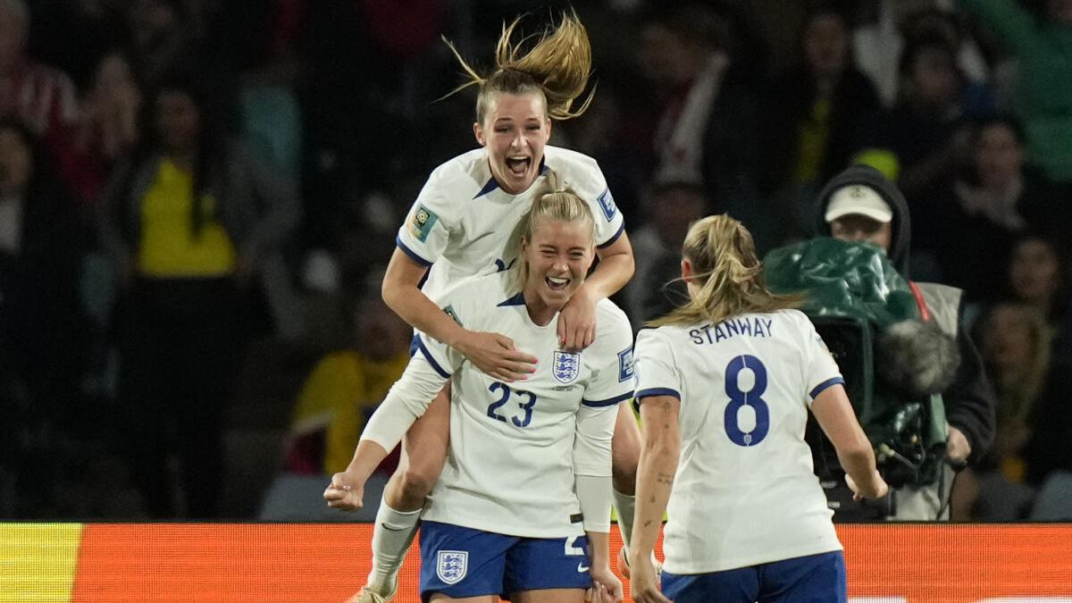 FIFA Women’s World Cup 2023: England beats Colombia 2-1 to set up semifinal clash against Australia