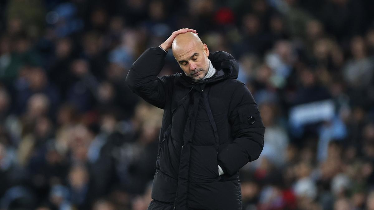 UCL 2024-25: Manchester City’s Guardiola refuses to criticise players despite latest woeful display