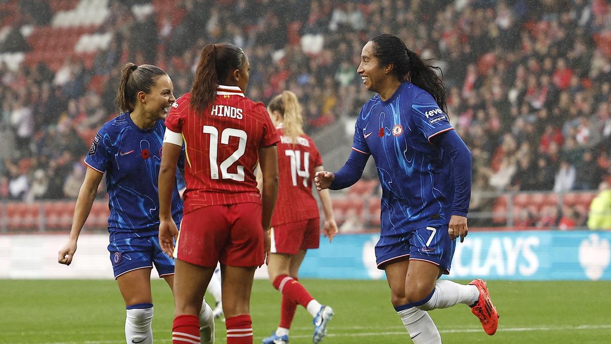 WSL 2024-25: Chelsea cruises past Liverpool to keep pressure on leaders Man City