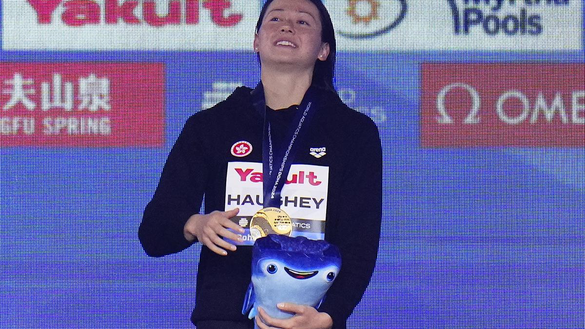 World Aquatics Championships 2024: Siobhan Haughey of Hong Kong captures her first long-course world title in Doha