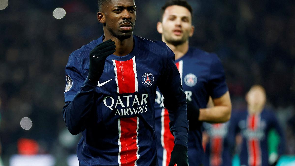 Ligue 1 2024-25: PSG edges past Saint-Etienne to extend lead at the top