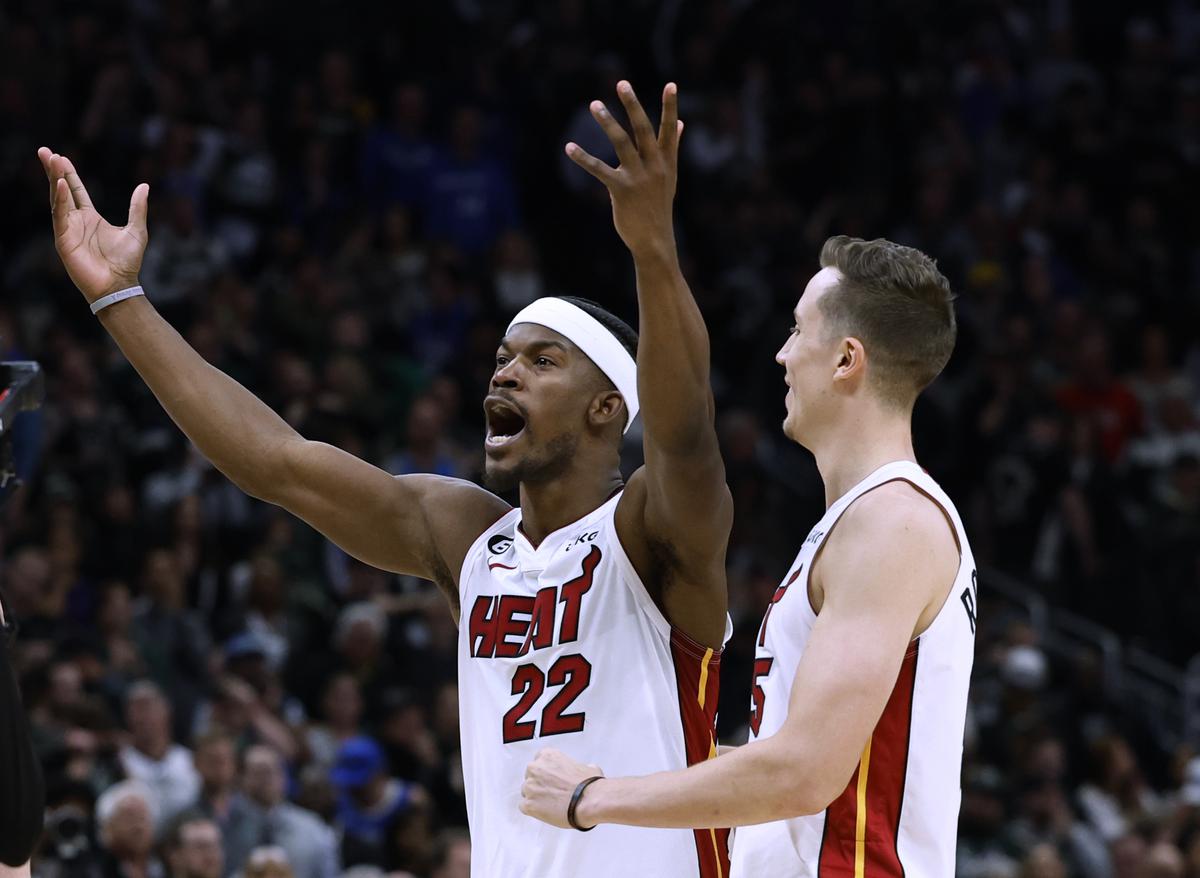NBA playoffs result Jimmy Butler gets 42 as Heat knockout top-seeded Bucks 