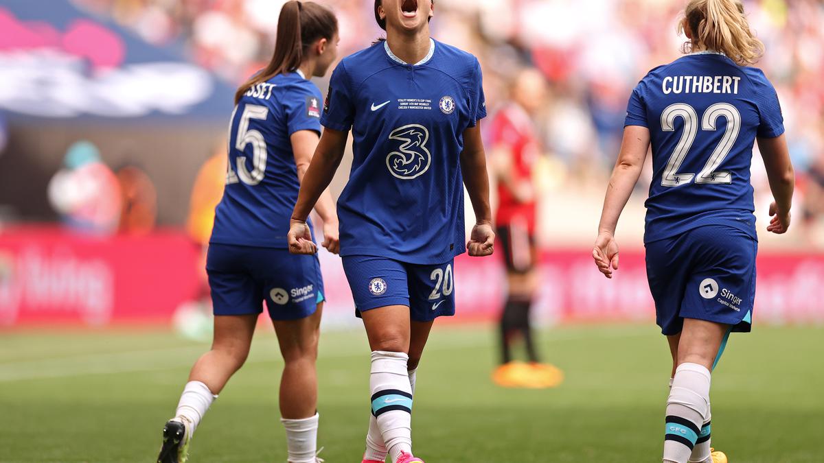 Chelsea beats Man United to win three consecutive Women’s FA Cup titles