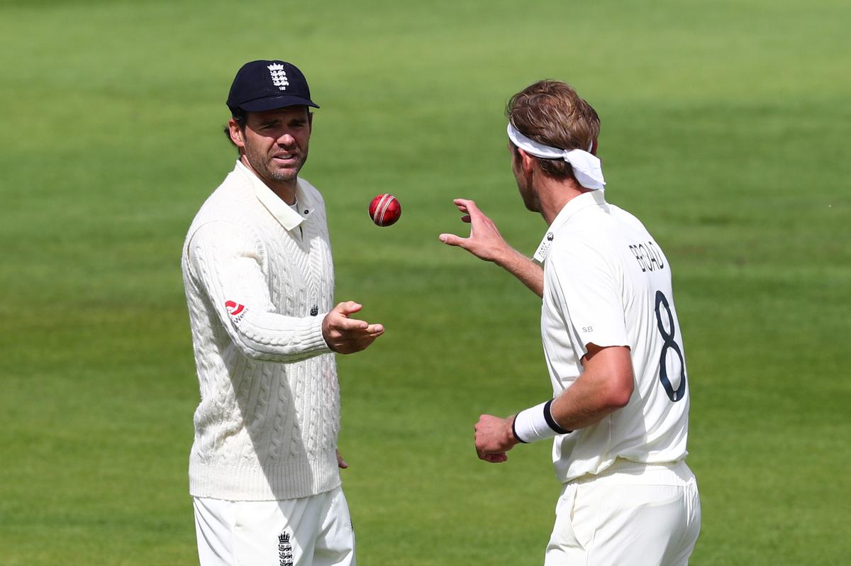 Just like the West Indian Curtly Ambrose-Courtney Walsh combine, Anderson (left) and Broad (right) aged together. 