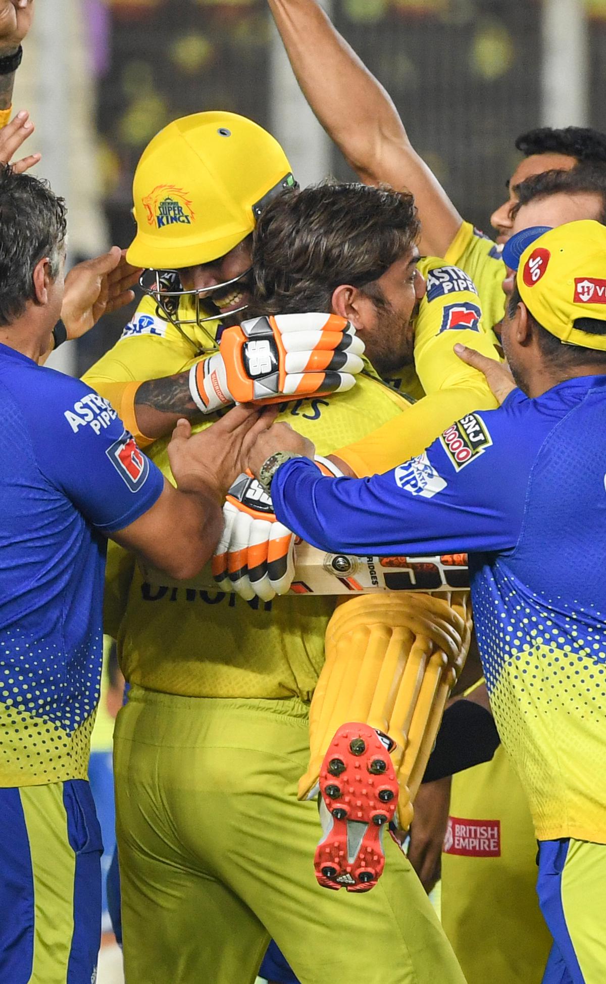 Crisis man: Jadeja was one of the pillars of CSK’s comeback title win after a disappointing ninth-place finish last season.