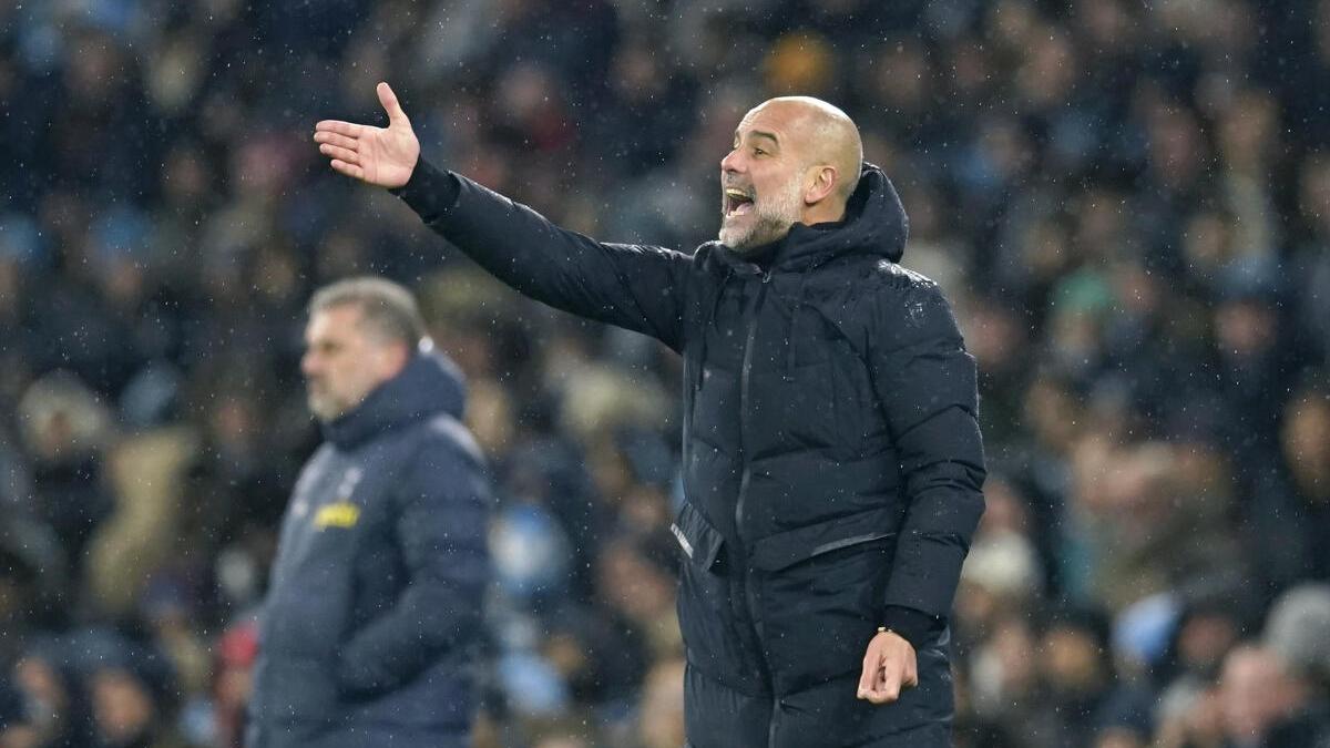 Manchester City is going to win the league again, says Guardiola