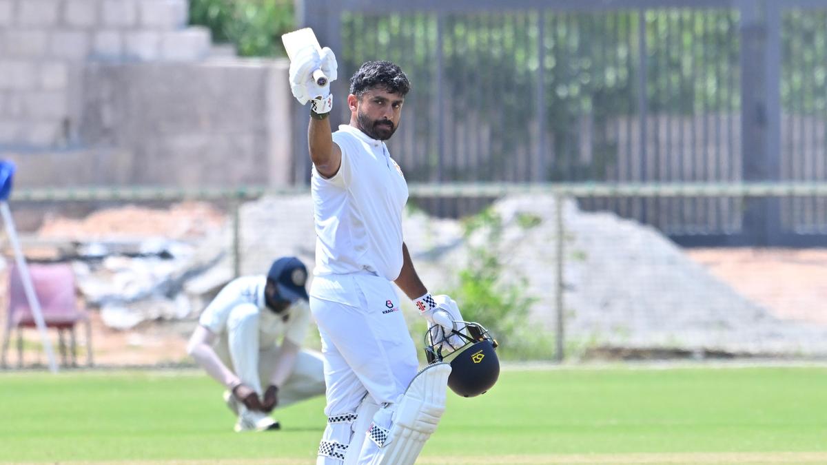 Ranji Trophy 2025-26: Karun, Smaran score double hundreds before pacers strike to put Karnataka on top