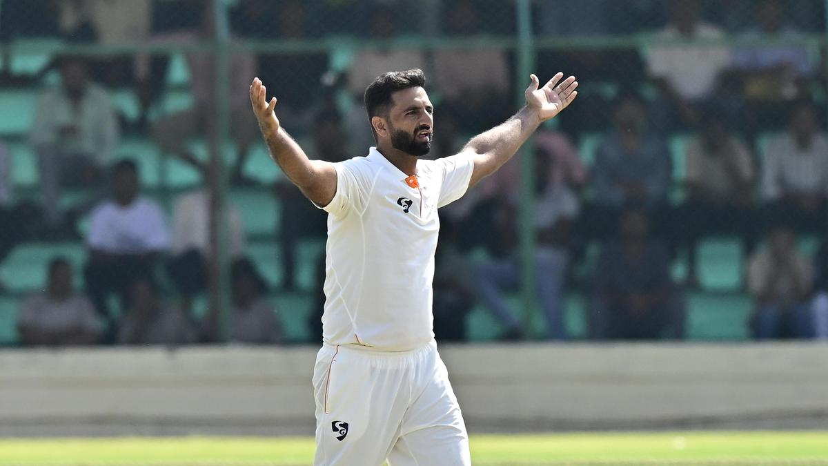 Auqib Nabi becomes highest wicket-taker of Ranji Trophy 2025-26 season with 60 wickets