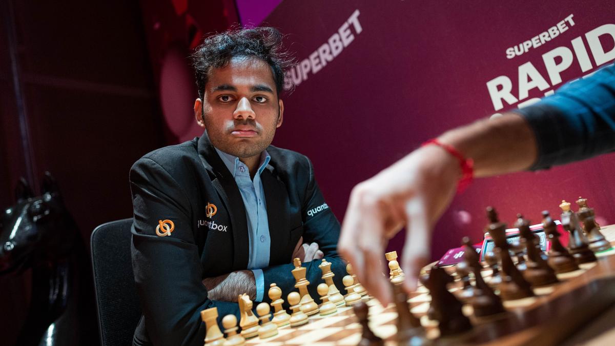 Arjun Erigaisi Becomes World No. 4 In Live FIDE Rating List, Achieves ...