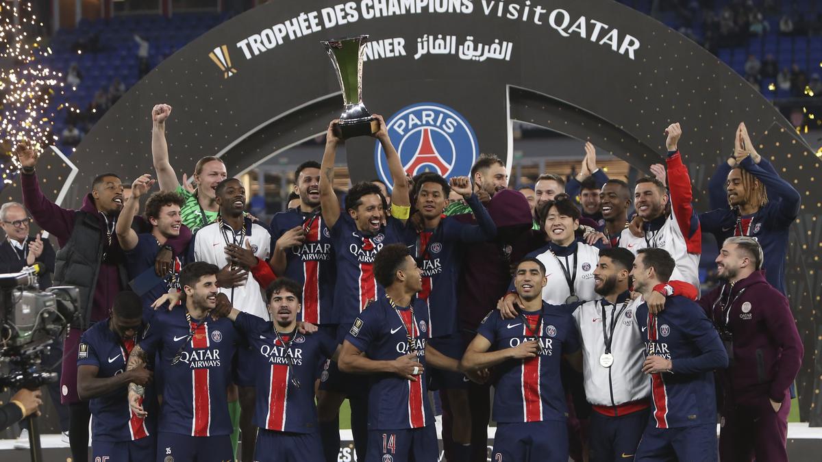 French Super Cup: Dembele scores last-gasp winner as PSG lifts third consecutive title