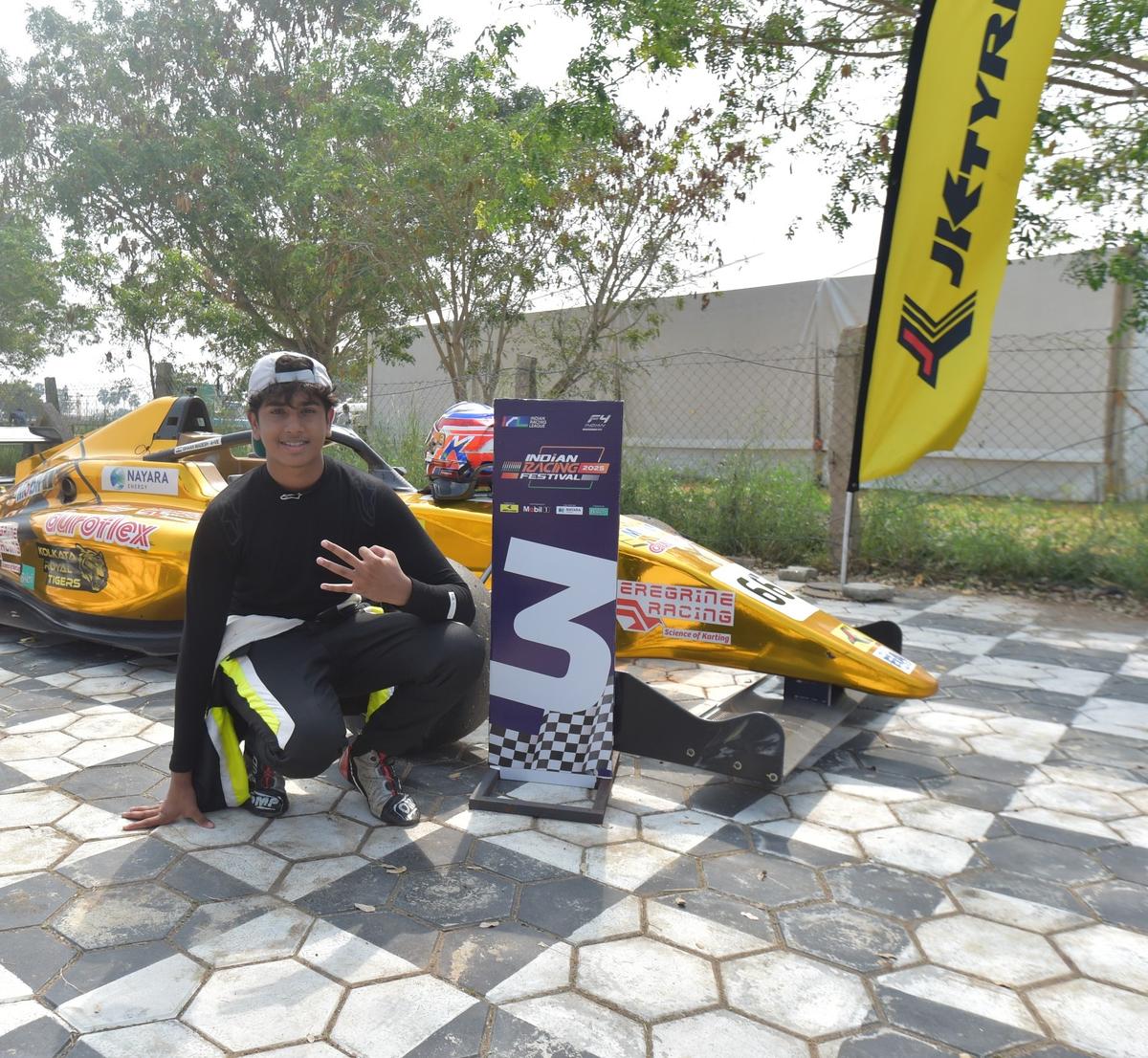 A debut F4 Indian Championship season of three wins, eight podiums and a third-place finish overall have established Ishaan as the highest-ranked Indian in F4.