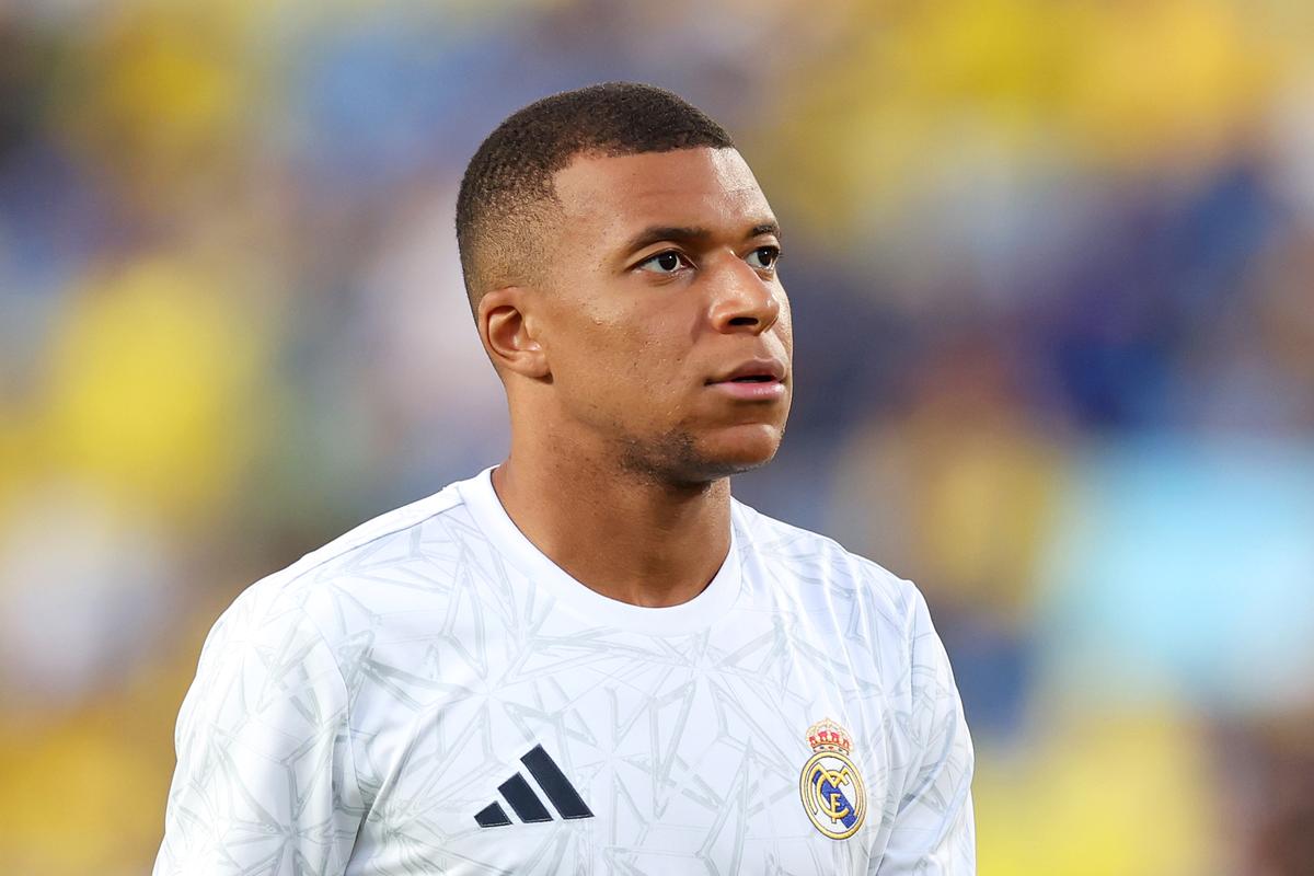 Kylian Mbappe of Real Madrid.