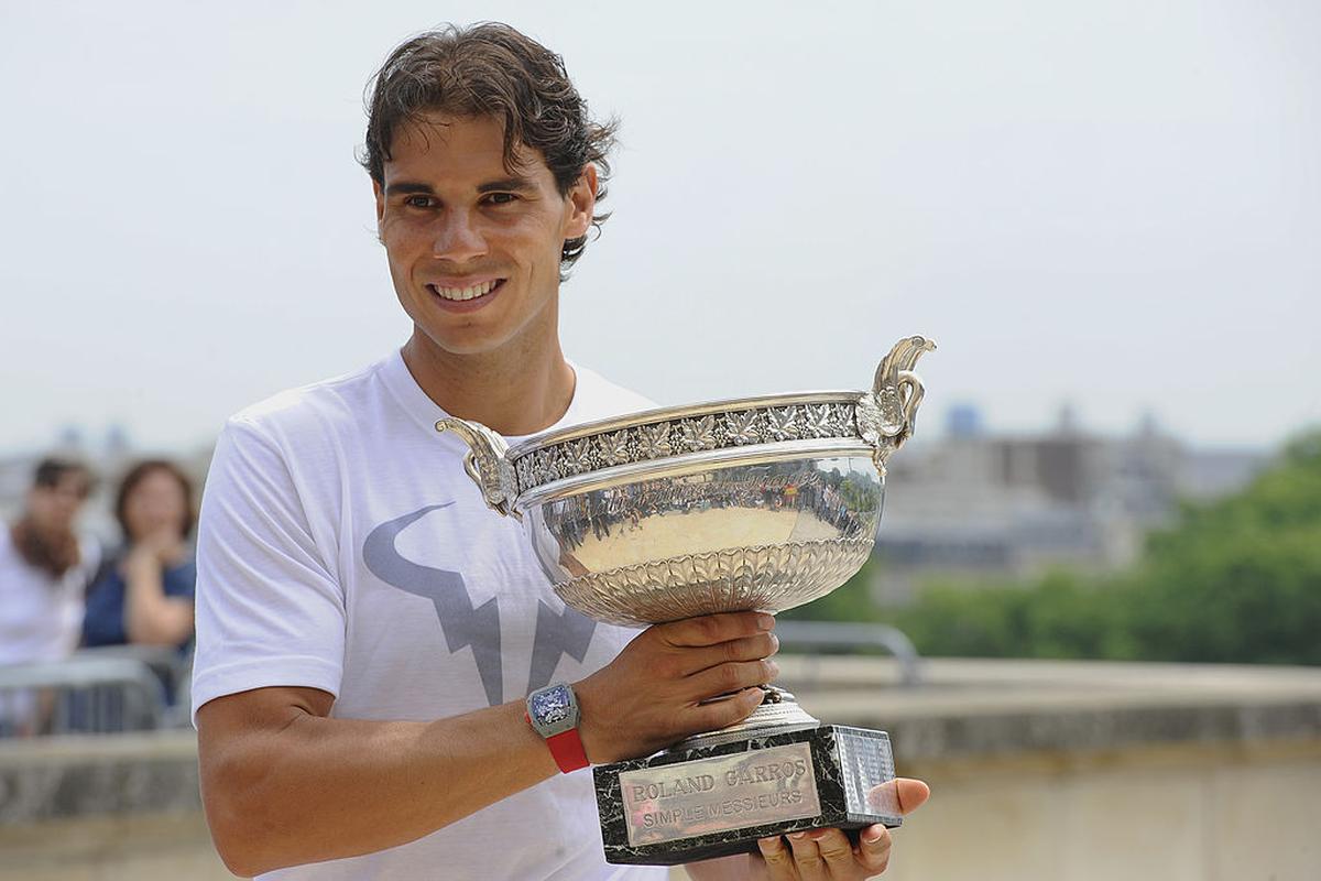 Nadal won his fifth straight French Open title in 2014.