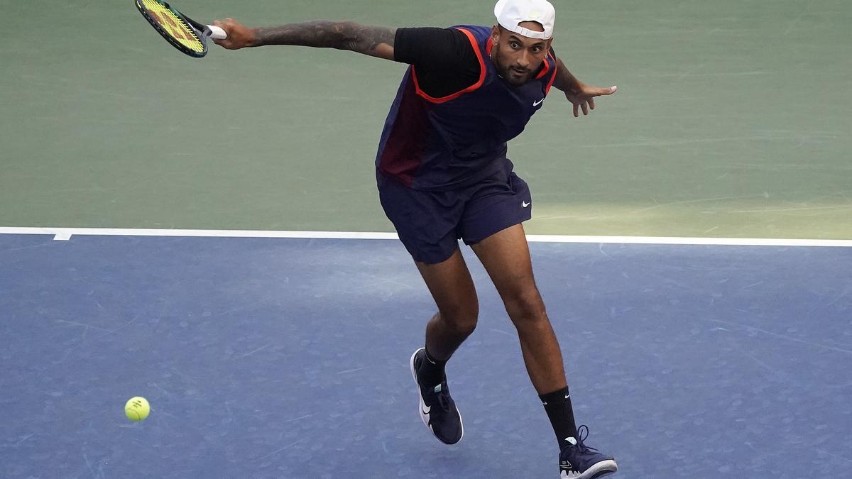 Nick Kyrgios fined for spitting, obscenities at U.S. Open