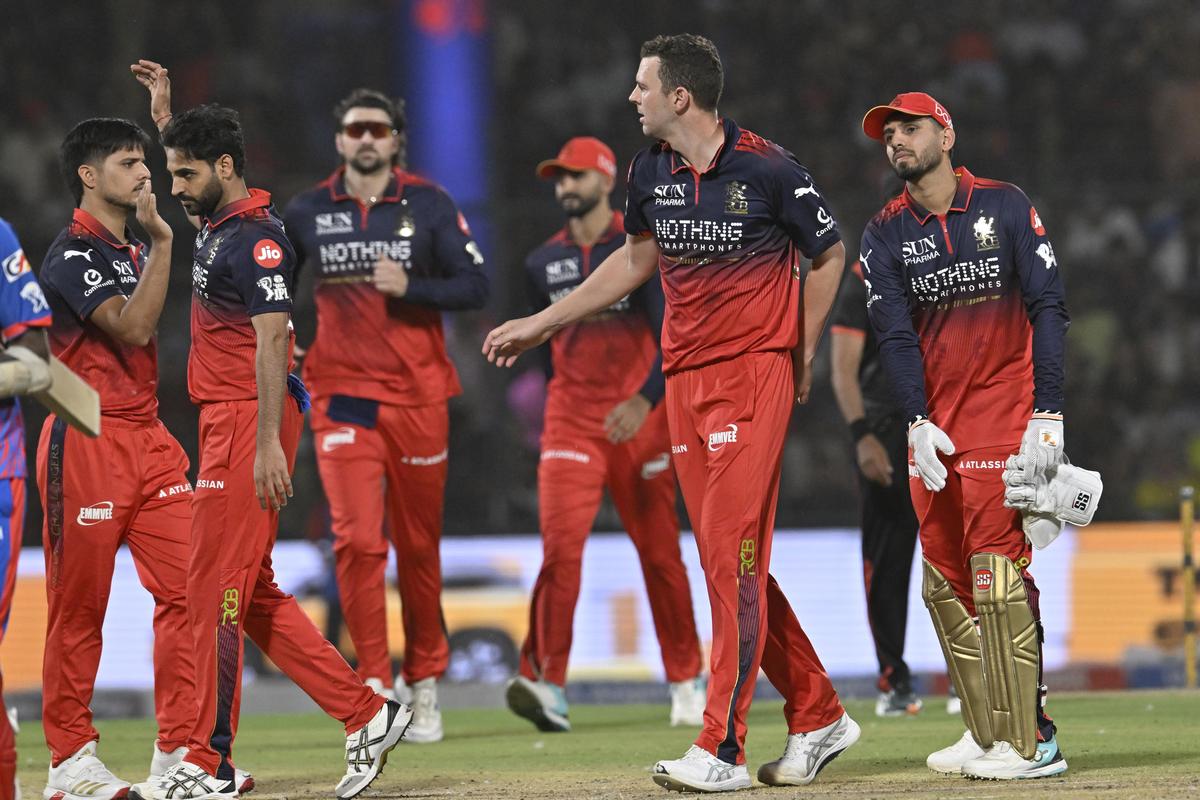 GT vs RCB, IPL 2026: Gujarat Titans looks for reversal in fortunes vs Royal Challengers Bengaluru  Gujarat Titans will have a second crack at Royal Challengers Bengaluru in less than a week, at the Narendra Modi Stadium here on Thursday.And this time, the Titans will hope for a reversal in fortunes after having lost the previous encounter by five wickets as RCB chased 206 with ease.Shubman Gill & Co. come into the contest after a thumping eight-wicket win over Chennai Super Kings that averted a third straight loss. It was fashioned by a fine bowling effort, led by Kagiso Rabada (three for 25), and some solid batting.It is however a fact that GT is heavily dependent on its top-three of B. Sai Sudharsan, Shubman Gill and Jos Buttler, who bat a lion’s share of the overs.There is no mistaking their quality, but they have so far proved to be more accumulators than ransackers. The line-up is like a simmering volcano that threatens to erupt but doesn’t follow through on the promise. GT’s highest total this season is 210; every other side, apart from Lucknow Super Giants, has scored more.Against RCB, a team that pursues totals in the vicinity of 200 like it’s child’s play, GT can ill-afford to bide its time. Even without Phil Salt, who missed the last two games, the defending champion strikes the same fear, for it has the equally marauding Jacob Bethell.And versus Delhi Capitals most recently, the RCB bowlers showed what devastation they can cause, dismissing Axar Patel’s men for a paltry 75.READ | Pitch perfect Hazlewood and Bhuvneshwar show how to restore IPL’s bat-ball balanceBhuvneshwar Kumar and Josh Hazlewood, 36 and 35 respectively, scalped seven wickets between them and gave away just 17 runs. Ageing – in sporting terms – is generally associated with physical decline and a slight dulling of the senses, but not for these two. On a lively surface at the Arun ‌Jaitley Stadium, Hazlewood and Bhuvneshwar claimed seven wickets ​between them and bundled out Delhi Capitals for 75.
                                                            | Photo Credit: 
                                SHIV KUMAR PUSHPAKAR
                            

                            On a lively surface at the Arun ‌Jaitley Stadium, Hazlewood and Bhuvneshwar claimed seven wickets ​between them and bundled out Delhi Capitals for 75.
                                                            | Photo Credit: 
                                SHIV KUMAR PUSHPAKAR
                                                    However, as the table-topping Punjab Kings found out in its six-wicket reverse to Rajasthan Royals on Tuesday, momentum has limited currency in T20 cricket. Can RCB prove otherwise?Published on Apr 29, 2026  #RCB #IPL #Gujarat #Titans #reversal #fortunes #Royal #Challengers #Bengaluru