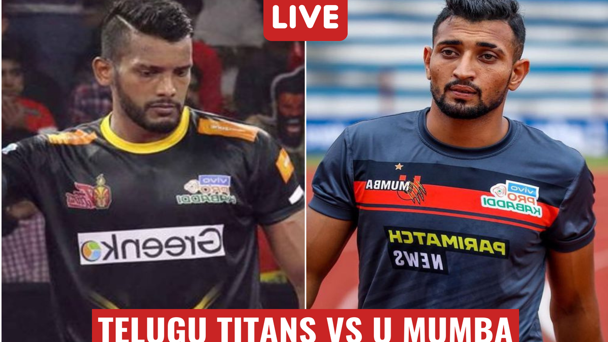 Telugu Titans 32-26 U Mumba Highlights, Pro Kabaddi 2022: Siddharth Desai gets Titans their second win