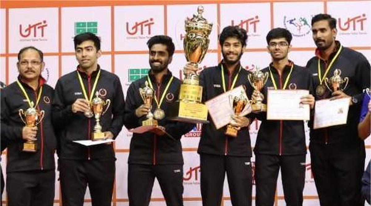 Petroleum Sports Promotion Board men clinched the Senior National Table Tennis Championships 2025.