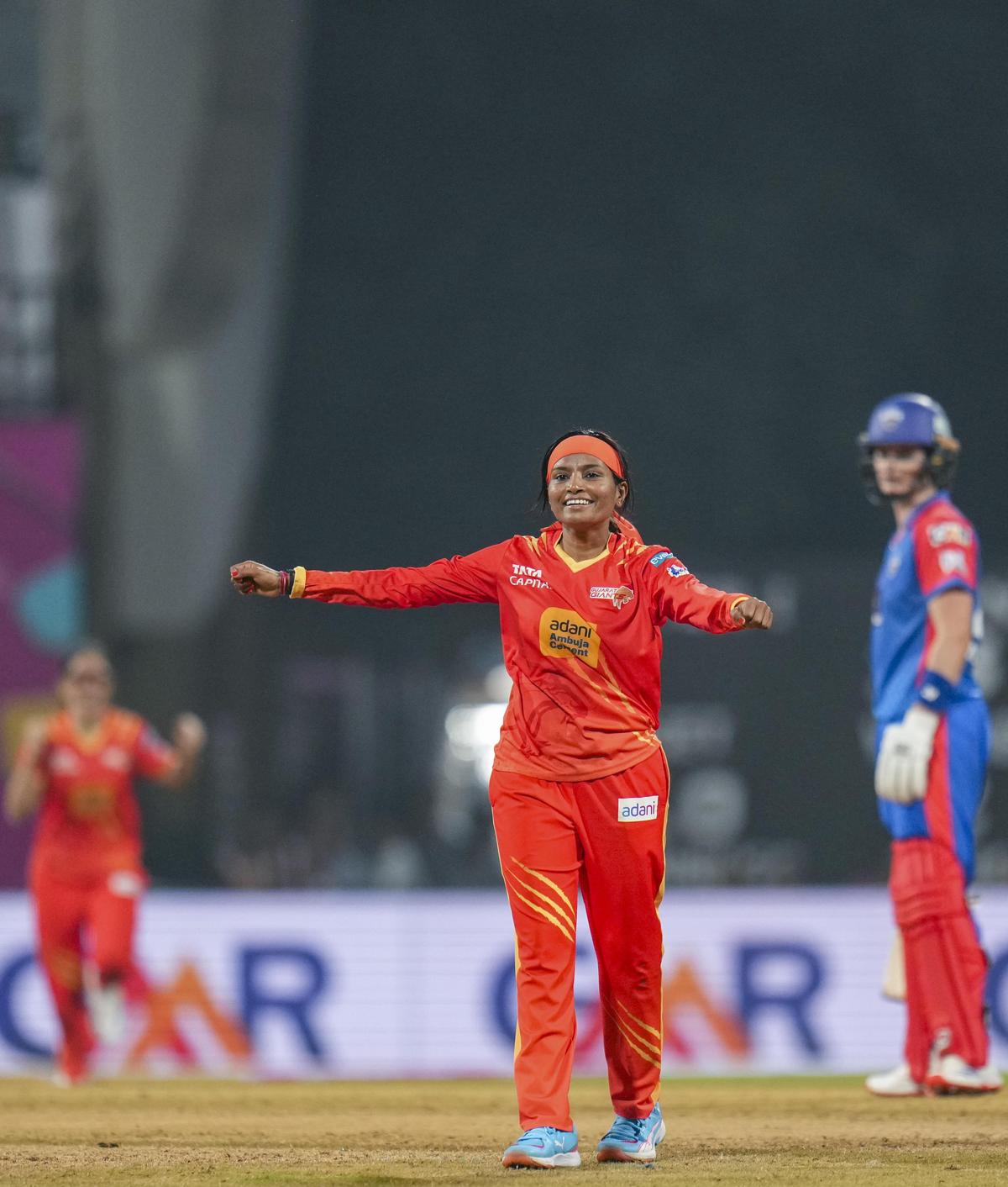 FILE PHOTO: Rajeshwari ran through Warriorz’s lower middle-order. 