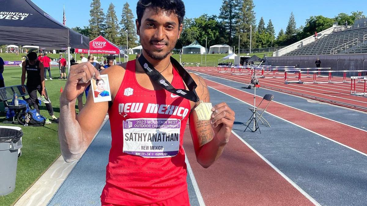 Lokesh leaps into Indian top lists after bring inspired by mother’s last words to join collegiate athletics