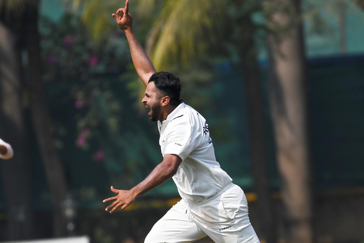 High impact: Mumbai’s Shardul Thakur marked his presence with a 10-wicket haul against Assam.