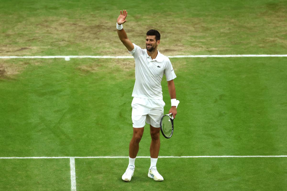 Novak Djokovic defeats Jannik Sinner at Wimbledon to reach final