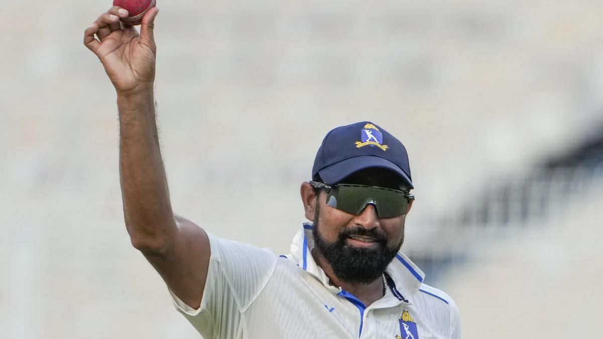 Ranji Trophy 2025-26: Easwaran, Shami return to Bengal squad for Assam clash