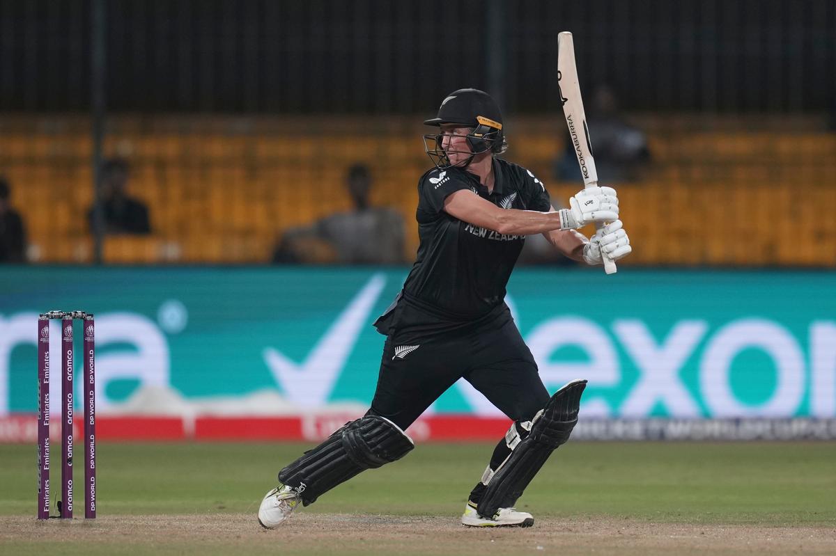  The only silver lining from their batting effort was skipper Sophie Devine’s hard-fought hundred.