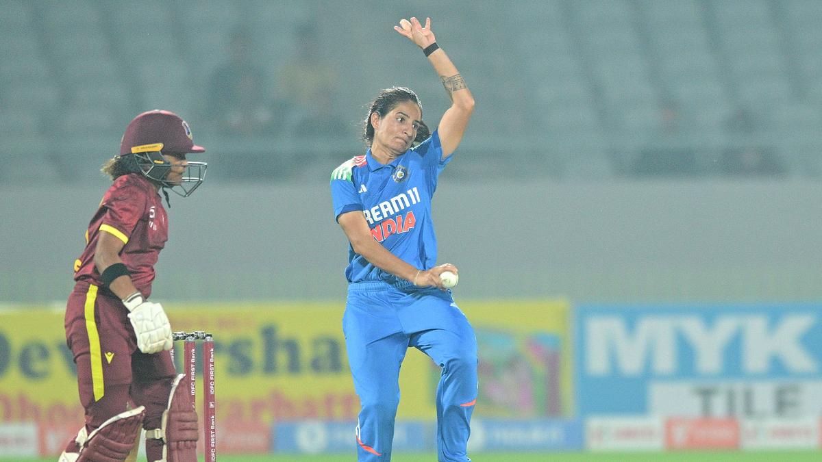 IND-W vs WI-W: Renuka Singh Thakur becomes third Indian woman to take a wicket off the first ball of the innings