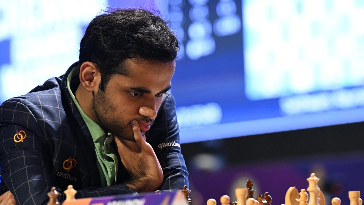 World Rapid and Blitz Championship 2024: Arjun, Sadhwani tied fifth after day one