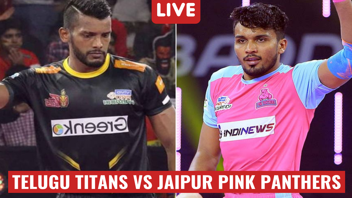 League-leaders Jaipur Pink Panthers face a tough Telugu Titans