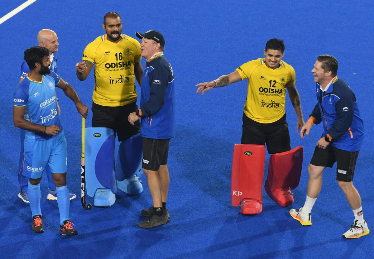 Prudent call: Former coach Graham Reid’s strategy of rotating Krishan Pathak and P.R. Sreejesh, with each playing two quarters per game, deserves credit for Pathak’s seamless transition.