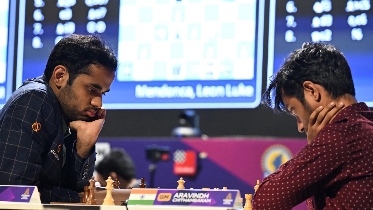 Chennai Grandmasters 2024, Day 6: Aravindh Chithambaram beats Arjun Erigaisi to open up title race