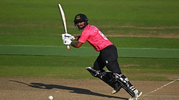 Pujara slams 107 off 79 for Sussex in Royal London One-Day Cup