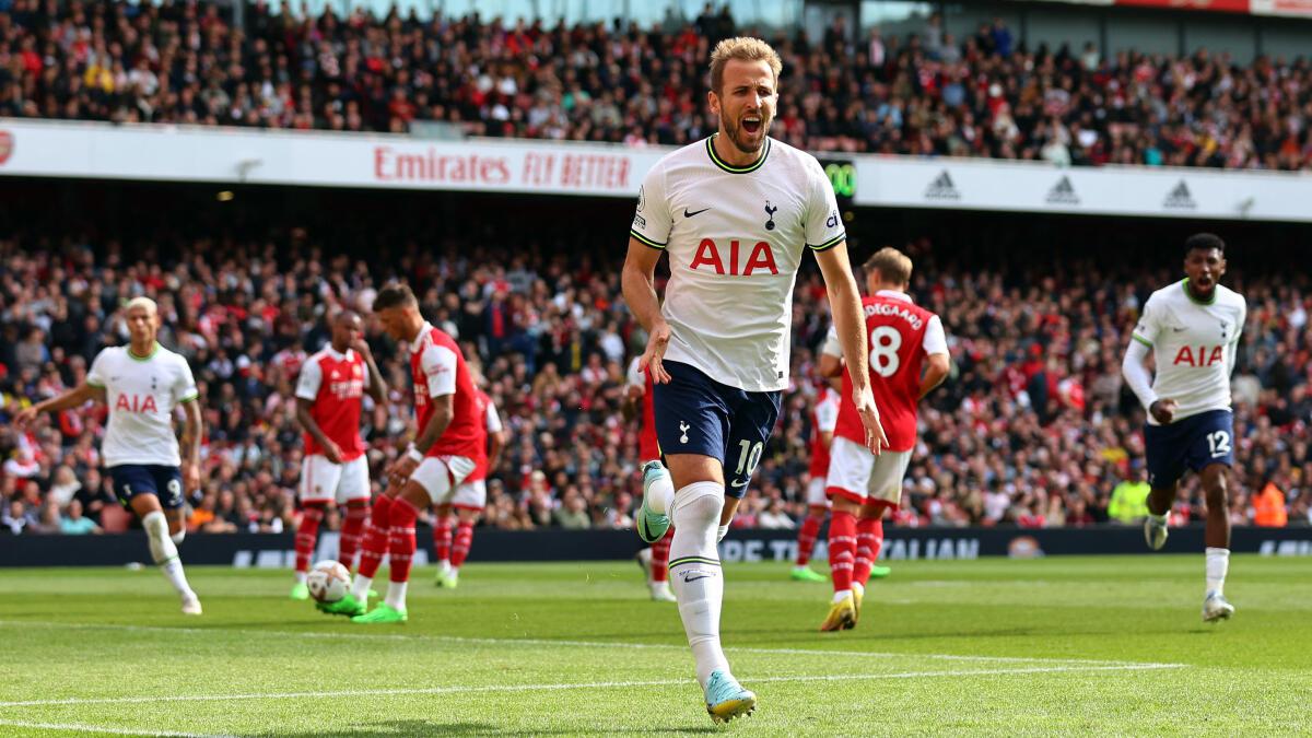 Harry Kane becomes first Premier League player to score 100 away goals