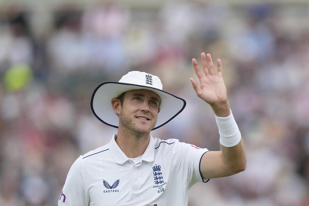 Stuart Broad announced his retirement during the Ashes series. 