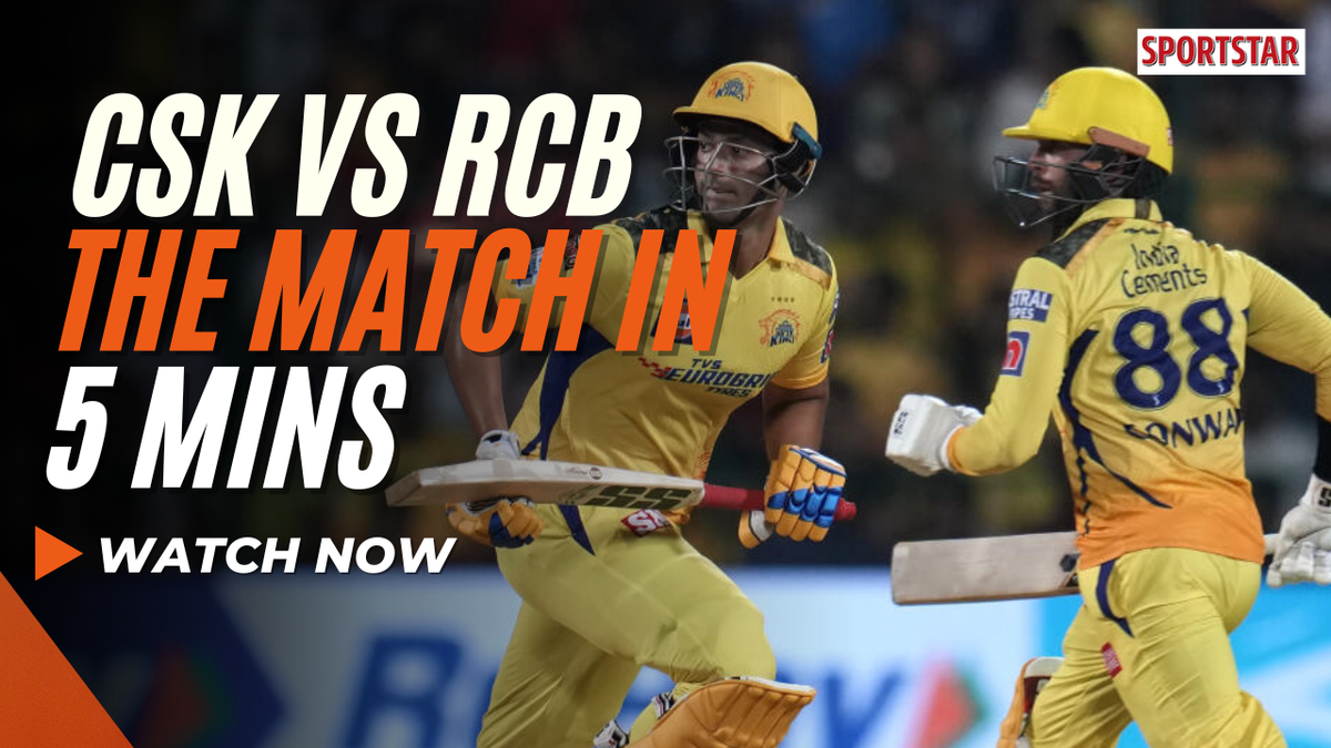 WATCH: CSK vs RCB match highlights and analysis in five minutes WATCH: CSK vs RCB match highlights and analysis in five minutes