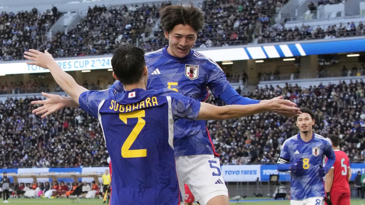 AFC Asian Cup 2024 Japan thrashes Thailand 50 in warmup match