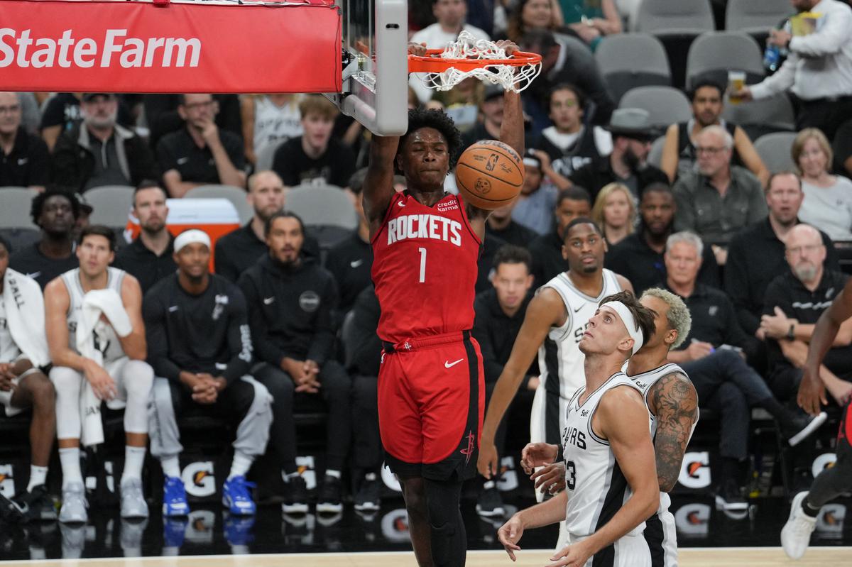 Rockets rally to top Spurs, who sat Wembanyama