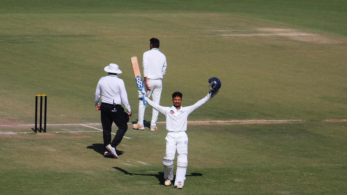 Ranji Trophy: Ashwin Hebbar hundred, bowlers give Andhra edge over Saurashtra on day two