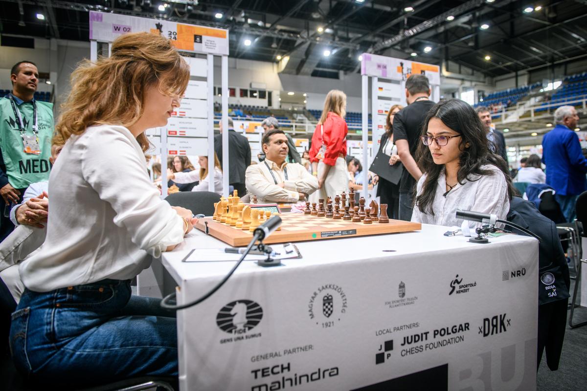 Vantika Agrawal beat Georgia’s Bella Khotenashvili in Round 7. 