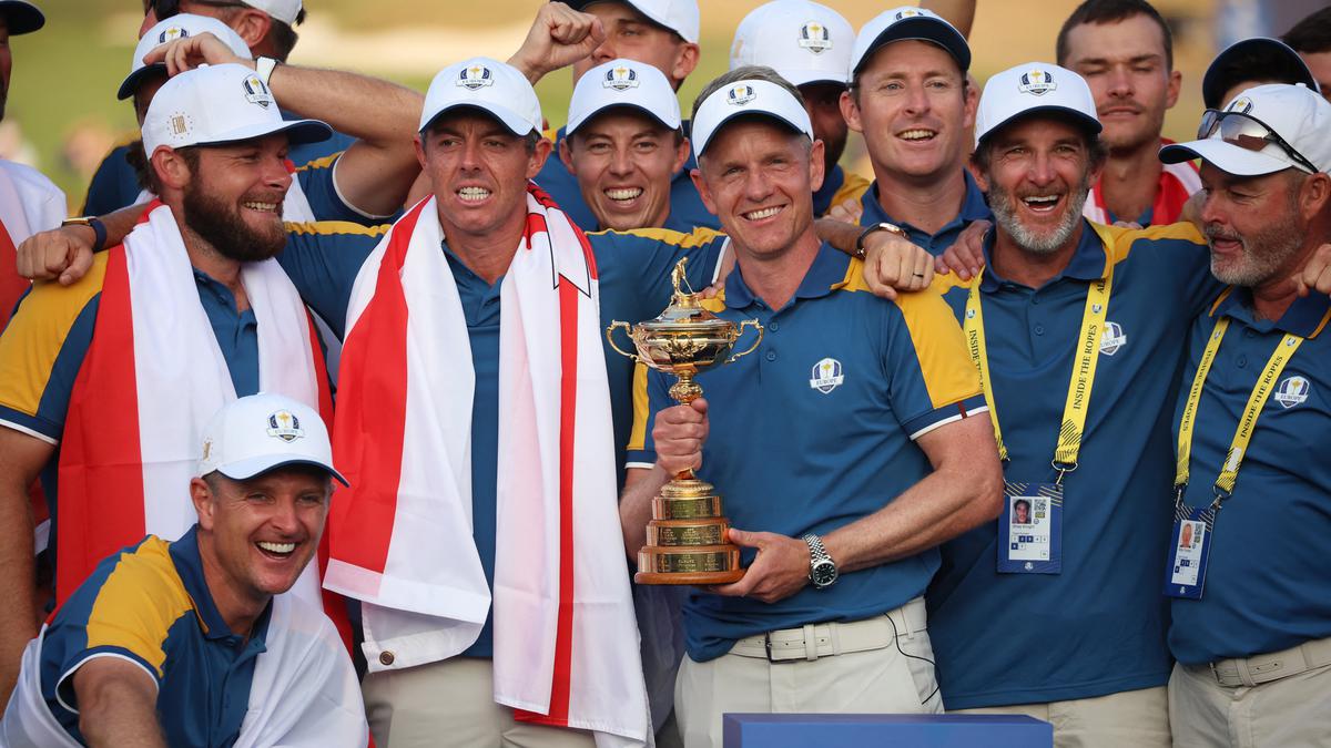 Fleetwood secures Ryder Cup for Europe after American fightback