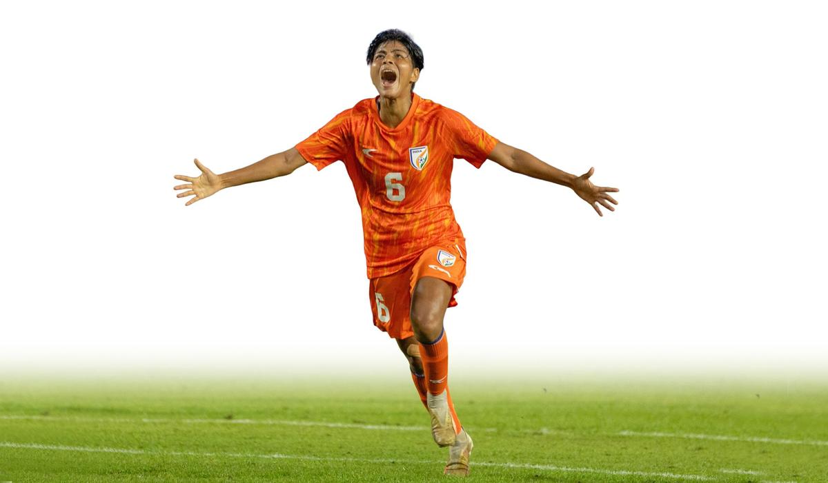 Sangita Basfore was one of the standout performers in Indian football this year. 