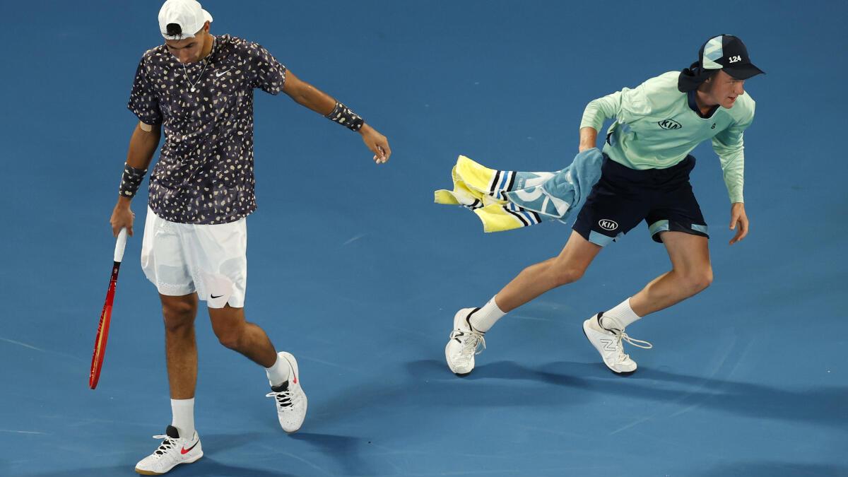 Ball kids to start serving towels to players again on ATP Tour