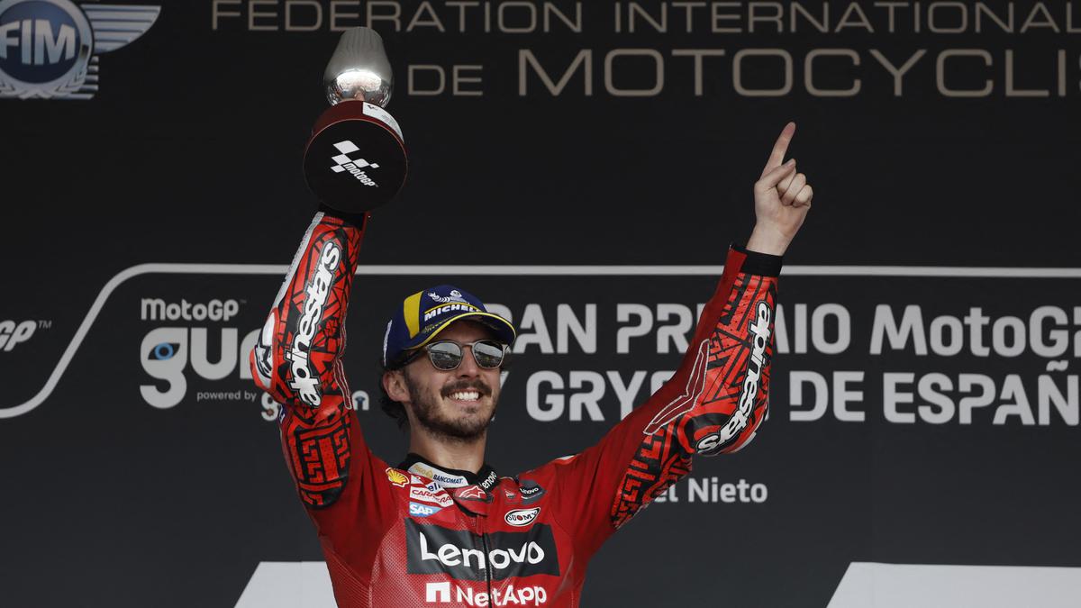 Bagnaia pips Binder to win Spanish GP, reclaims top spot in championship