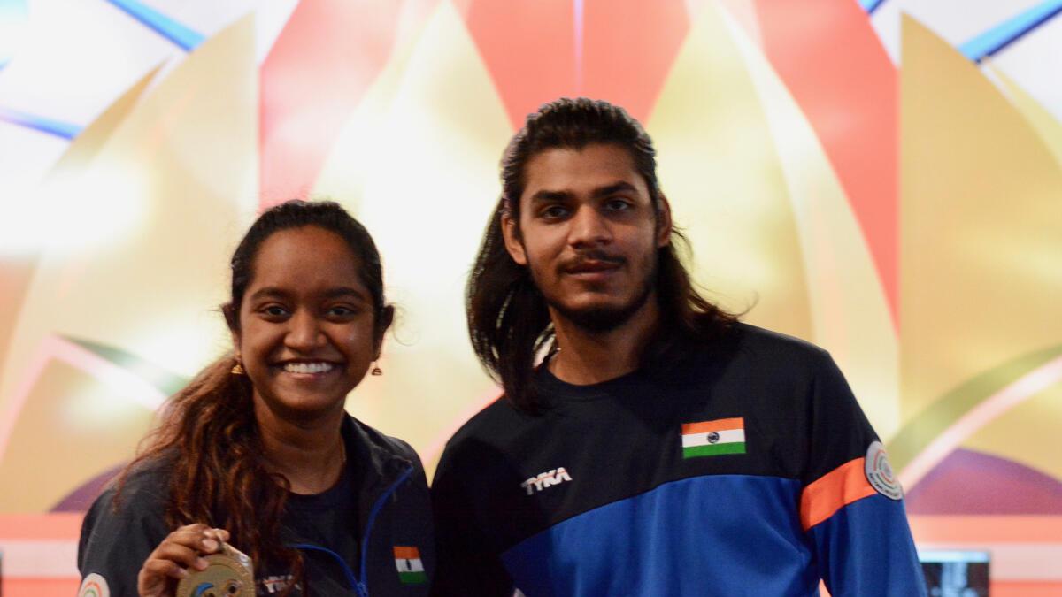 World University Games: Shooters Elavenil Valarivan, Divyansh Panwar win silver in air rifle mixed event