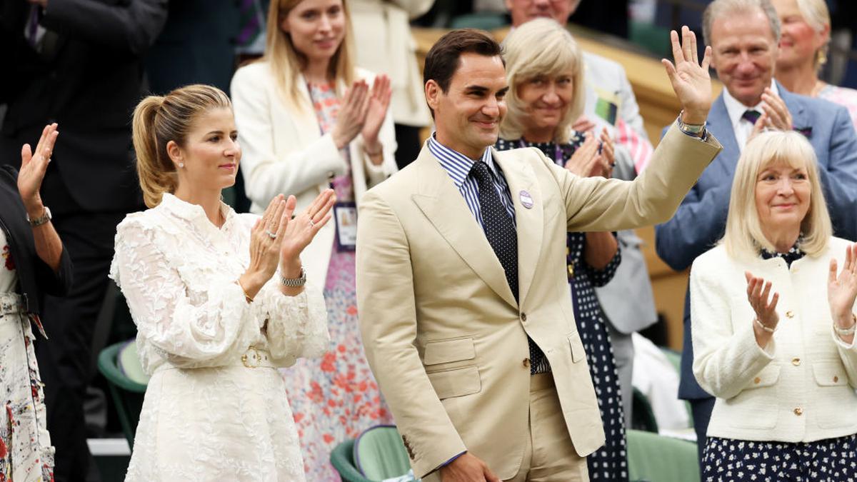 In Pictures: Roger Federer returns to Wimbledon