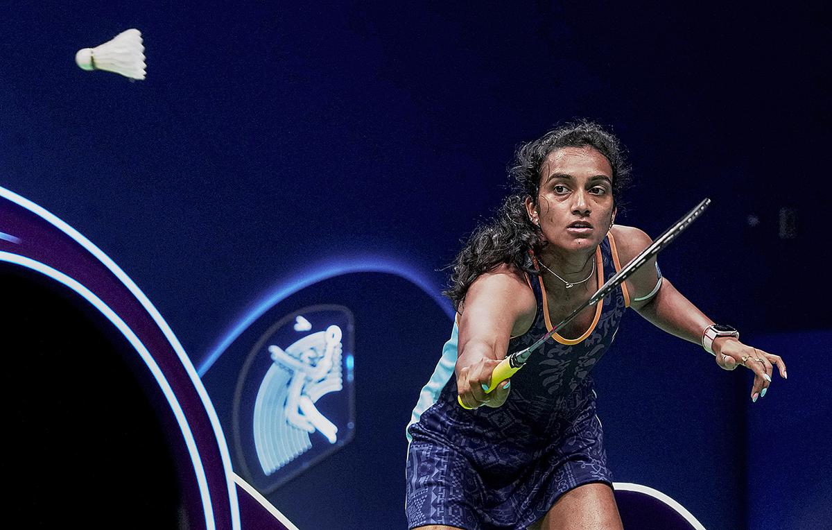 Blinkers on: Two-time Olympic medallist Sindhu, 28, is focused on getting it right at the 2024 Paris Olympics.