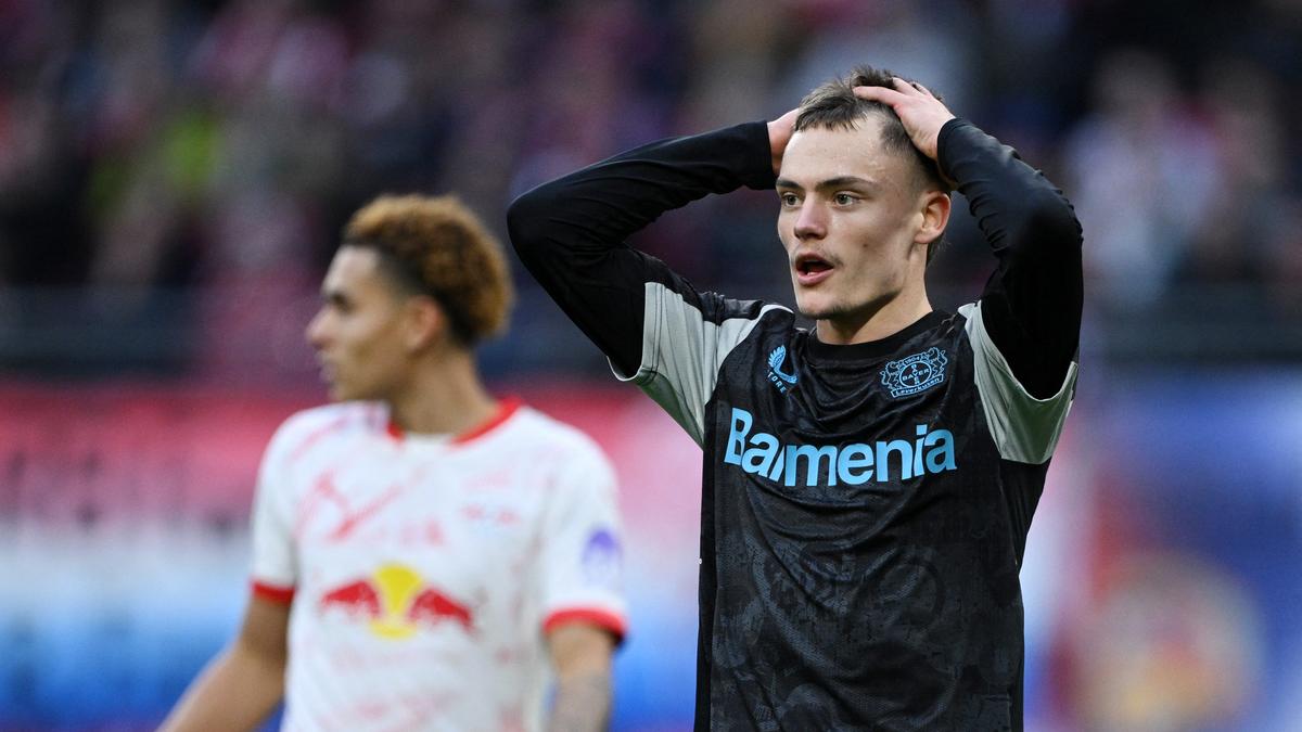 Bundesliga 2024-25: Leverkusen squanders two-goal lead to draw 2-2 at Leipzig