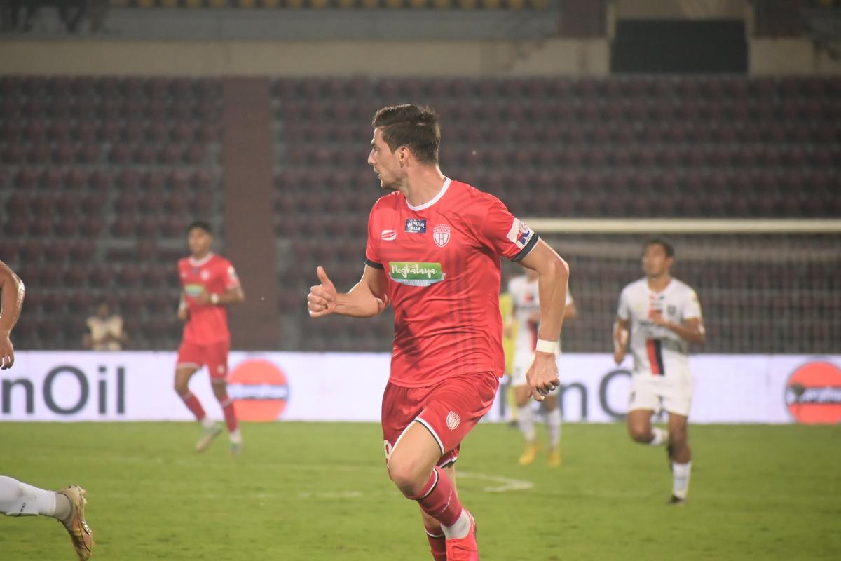 Tomi Juric of NorthEast United FC.